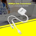 Miniatyrbillede 7 af 7: VONETS IEEE 802.11g/b/n Trådløs Ethernet Bridge Auto Scanning WiFi Hotspot USB Trådløs Bridge