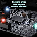 Miniatyrbillede 5 af 7: Ledningsforbundet Gaming Mus, Optisk USB Mus til Laptop/Desktop, Ergonomisk, med 6 Programmerbare Knapper, 4 Justerbare DPI op til 4000 DPI
