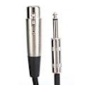 Miniatyrbilde 5 av 7: JORINDO Mikrofonkabel XLR Hunn til 1/4 Tommers (6,35 mm) for TRS Jack Balansert Signal Interconnect-kabel