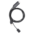 Miniatyrbillede 3 af 7: HD TV-kabel USB til HD Multimedia Interface-konverterkabel til Android / IOS-system Sort