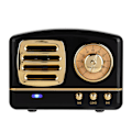 Pikkukuva 7 / 7: Mini Bluetooth Langaton Retro Kaiutin Kannettava Subwoofer Musiikkisoitin (musta)