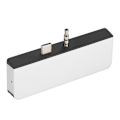 Pikkukuva 4 / 7: Cabledeconn alumiiniseos 4-in-1 -telakka 3,5 mm:n ääniaukolla Microsoft Surface Go -laitteelle