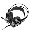 Miniatyrbillede 5 af 7: USB Gaming Headset 7.1 Surround Indbygget Lydkort Støjreducerende Mikrofon RGB Lys
