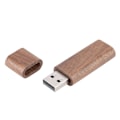 Miniatyrbillede 3 af 7: Valnød Træ Skal USB 2.0 Flash Hukommelse Drev Opbevaring Stick Med Boks U Disk (16G)