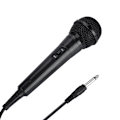 Miniatyrbillede 4 af 7: Bærbar håndholdt dynamisk mikrofon med ledning til klar stemme til karaoke (sort)