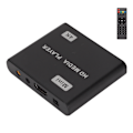 Miniatyrbilde 3 av 7: 4K HD Media Player Mini Streaming Media Player med fjernkontroll og LED-indikator 100‑240VEU-plugg