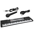 Miniatyrbillede 1 af 5: 61 Tangenter Bærbart Elektronisk Orgel Børn Digital Keyboard med Mikrofon Musik Legetøj