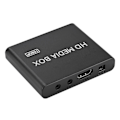 Pikkukuva 4 / 7: 110-240V Full HD Mini Box Media Player 1080P Media Player Box Tukee USB MMC RMVB MP3 AVI MKV