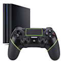 Pikkukuva 5 / 7: PS4-3 Langaton peliohjain Peliohjain Joy Con Kahva Joypad(Musta Vihreä)