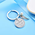 Miniatyrbillede 4 af 4: Til min datter nøglering fra far mor inspirerende gave glem aldrig at jeg elsker dig for evigt fødselsdagsgave dimission gaver (til min datter fra mor