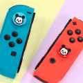 Miniatyrbild 2 av 3: 4 st söta tumgreppskydd för Nintendo Switch / Lite / OLED, Joy-Stick-knappskydd Analog ergonomiskt lock för NS-kontroller Joy-Cons（Lila）