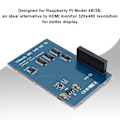 Miniatyrbild 7 av 7: 3,5-tums 480x320 för Raspberry Pi 4B/3B resistiv pekskärm för SPI V3.0 med stylus (S)
