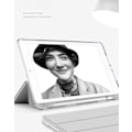 Pikkukuva 5 / 5: Kotelo iPad Prolle (9,7 tuumaa) sisäänrakennetulla kynänpidikkeellä, älykotelo, [tukee kynän latausta] Automaattinen herätys/lepotila, läpinäkyvä takatelinekansi Sukupolvi - Bl
