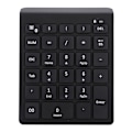 Miniatyrbild 1 av 7: Svart 28-tangenters Mini Numpad Trådlös BT3.0 Numerisk Tangentbord