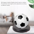 Miniatyrbilde 5 av 5: Elektrisk roterende displaybord LED-lys 25cm lydløs 20kg bæreevne dreieskive displaystativ for smykker svart