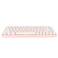 Miniatyrbilde 6 av 7: Trådløst Bluetooth-tastatur 84 taster Retro runde tastehetter Tastatur for IOS for OS X for Windows for Android for datamaskin mobiltelefon