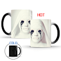 Miniatyrbilde 5 av 5: AMERICAN HORROR STORY - Varmesensitive fargeskiftende skrekkfilm kaffekopper (11 oz) Gave til menn kvinner Halloween jul bursdag mor far