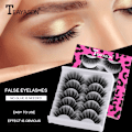 Pikkukuva 2 / 2: Tekoeyelashes Individua  5 paria pehmeitä tekoturkisripsiä