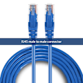 Miniatyrbilde 3 av 7: Universal CAT 6 Ethernet Network LAN Patch Cable Cord Line 250MHz RJ45 Blå 20m/65ft 1 stk