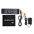 Miniatyrbilde 1 av 7: Stereo Surround Media Player Center 1080P AV/YPrPb/HDMI Output HDMI Media Player -