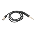 Miniatyrbillede 1 af 7: 3-polet Mini XLR hun til 6,35 mm han kabel 3,3ft XLR til 1/4in mikrofonledning til live lydkort mikrofon 1m