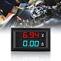 Miniatyrbild 5 av 7: 0-100V 0-10A Mini Dubbla Färger LCD Digital Voltmeter Ammeter Volt Ström Amp Tester