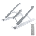Miniatyrbillede 1 af 7: Bærbar computer stand multiposition foldbar beslag 11-17 tommer bærbar køling støtte base løft stigerør (hvid)