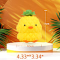 Miniatyrbillede 2 af 6: Squishies Strækbar Ananas Legetøj, Simulation Ananas And Klemme Legetøj Angstlindring, Squishys Fidget Nyheds Legetøj til Børn Voksne
