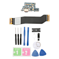 Pikkukuva 1 / 7: Latausportti Dock-liitin Ammattimainen USB C Latausportti Flex-kaapeli Samsung Galaxy S20 Ultra SM G988U -versiolle