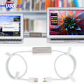 Miniatyrbilde 6 av 7: USB3.0 Data Copy Line PC til PC Data Transfer Sync Link Cable for U3 KM Suite for Windows/Mac