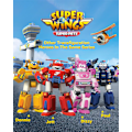 Pikkukuva 4 / 7: Super Wings - 7' Dizzy's Rescue Tow with 2' Pink Transform-a-Bot Mini Figure, Muuttuva lentokoneleluajoneuvosarja, Leikki 3 4 5-vuotiaille pojille