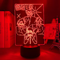 Miniatyrbillede 2 af 7: 3D LED Lys Anime Yu Yu Hakusho til Soveværelses Dekoration Natlys Børnefødselsdagsgave Manga Værelse Bord 3D Lampe Yu Yu Hakusho