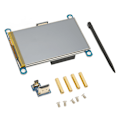 Miniatyrbillede 3 af 7: 4in HD Multimedia Interface LCD IPS-skærm 800x480 opløsning resistiv touchskærm med stylus til Raspberry Pi