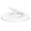 Miniatyrbilde 7 av 7: Bærbar høyttalerstativ med 360 graders rotasjon, sklisikker smart høyttalerstativ med vippefunksjon, base for SpotWhite