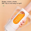Miniatyrbild 3 av 7: Bärbar Juicepress & Mixer för Smoothies 340ML Juicepressar Mixers Multifunktionella Fruktmixers med LED-Display White