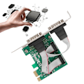 Miniatyrbillede 6 af 7: ST316 PCI-E til 2-port RS232 udvidelsesadapterkort serielt kort