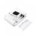 Miniatyrbillede 4 af 4: Hvid digital køkken timer magnetisk nedtælling op madlavning timer ur med magnet bag og klip, høj alarm, stort display minutter og sekunder direkte
