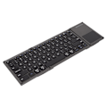 Miniatyrbild 5 av 7: Trådlöst tangentbord 78 tangenter Ultra tunt hopfällbart tangentbord med styrplatta för Android för OS X för Windows