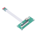 Miniatyrbillede 4 af 7: M.2 NGFF Key til PCIe 8X forlængerkabel 2.5Gpbs Nem at installere Plug and Play M.2 Key A E til PCIe 8X Riser-kabel