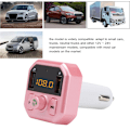 Pikkukuva 7 / 7: B9 Auton Mp3-soitin, auton Bluetooth-handsfree-soitin, auton Usb-laturi 3.1A pikalataus (vaaleanpunainen)