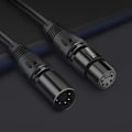 Miniatyrbilde 5 av 7: XLR 5-pinners RJ45-adapterkabel - XLR 5-pinners hann til RJ45 og XLR 5-pinners hunn til RJ45 hunn DMX Ethernet-adapterkonverterkabel (1SET/ 2PACK)