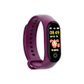 Miniatyrbillede 4 af 7: RD05 IPS Højopløselig Fuld Farve Display Bluetooth4.0 Smart Armbånd Band Monitor Information Pushpurple