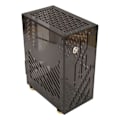 Pikkukuva 2 / 7: Mini ITX -kotelo 4,3 l läpinäkyvä akryylipaneeli 360 asteen jäähdytys pehmustetut jalkatyynyt Mini PC -kotelo FLEX 1U -virtalähteelle 2,5 tuuman SSD musta