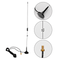 Pikkukuva 5 / 7: UT-106UV SMA-naaras kaksoiskaistainen VHf UHF -automagneettiantenni Baofeng UV 5R:lle