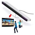 Miniatyrbilde 6 av 7: Kablet mottaker for WII-erstatning kablet infrarød sensorstang mottaker for Wii Wii U Motion Plus-konsoll