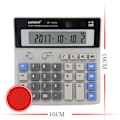 Miniatyrbillede 4 af 5: Stor tastaturregnemaskine Kontor skrivebordsregnemaskine, 12-cifret stort LCD-display, Funktionselektronisk regnemaskine