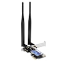 Miniatyrbild 2 av 7: WRRealtek RTL8822CE Bluetooth 5.0 2.4GHz 5GHz PCI1X trådlös nätverksadapter