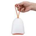 Miniatyrbild 4 av 7: Trådlös Bluetooth-högtalare Lätt touch-kontroll 8 färger LED-nattlampa Smart SpeakerOrange
