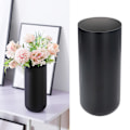 Miniatyrbillede 2 af 5: Metal Blomster Vase i Rustfrit Stål, Robust, Holdbar, Slidstærk, Enkel Moderne Stil Blomster Vase til Hjemmet, Kontoret, Hotellet