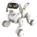 Miniatyrbillede 1 af 4: Intelligent LED-følelsesdans og syngende programmerbar robot hund fjernbetjening til børn
